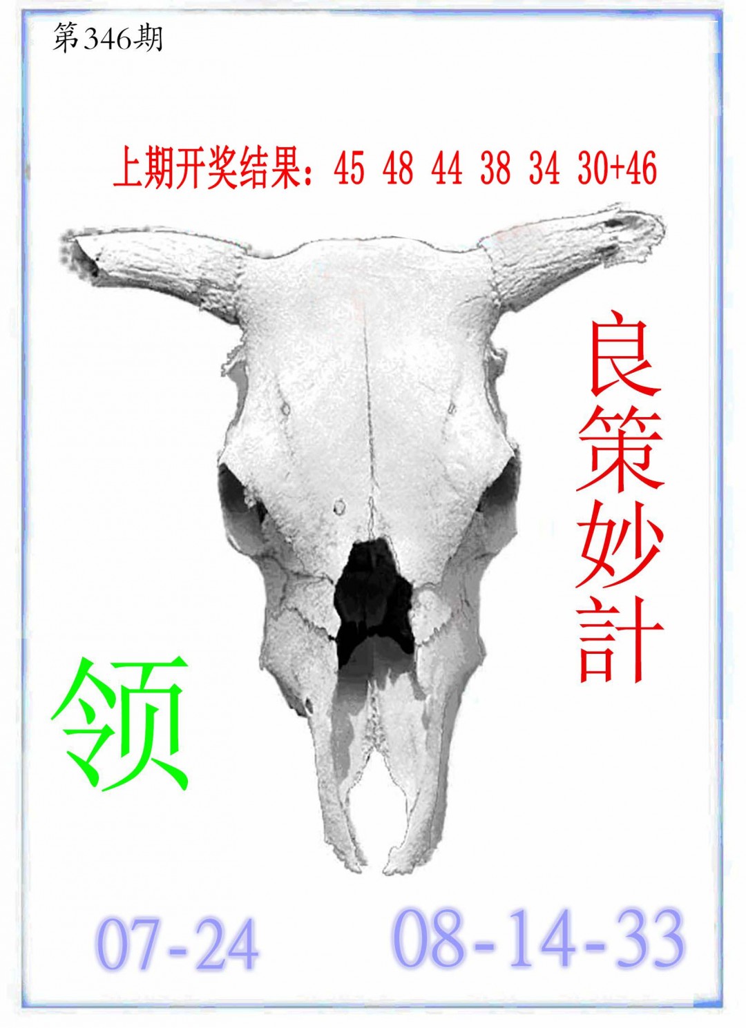 2024346期牛派牛头报