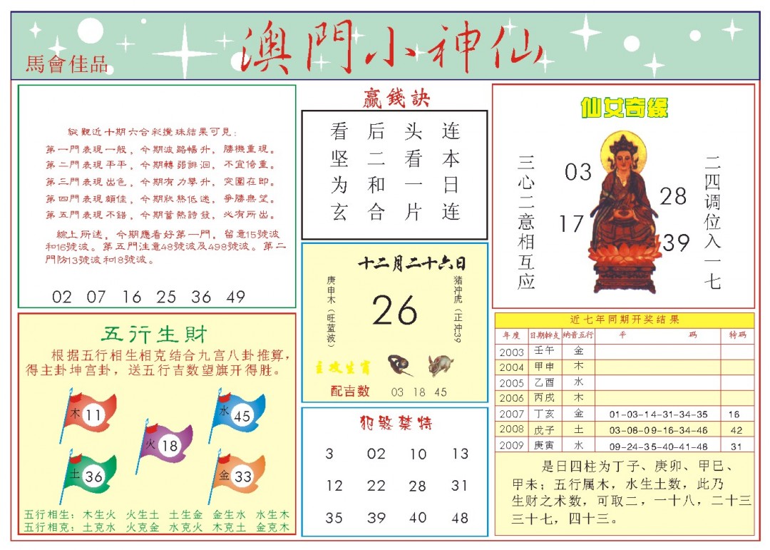 2024361期小神仙-2