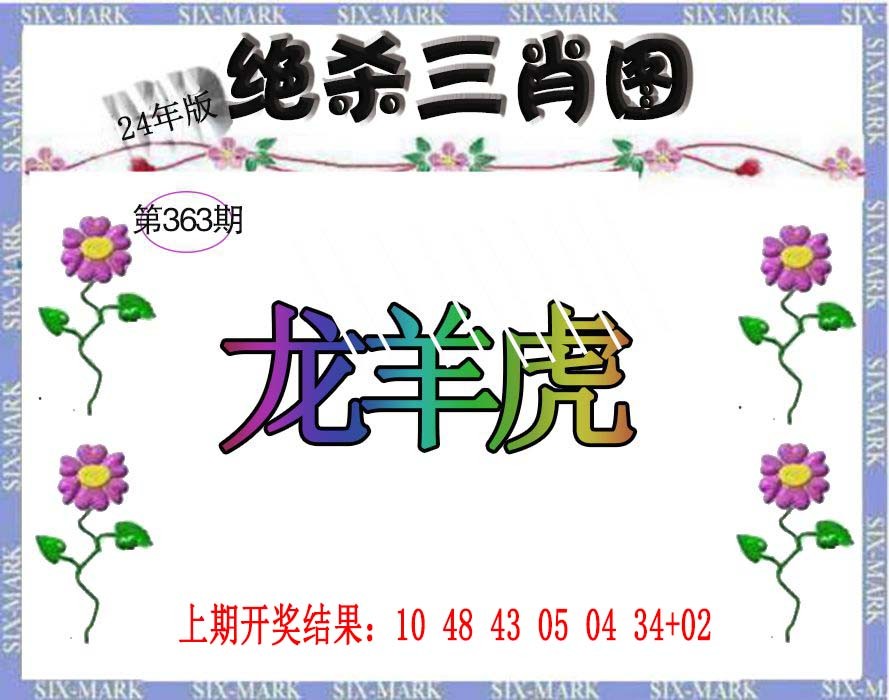 2024363期生财有道杀三肖