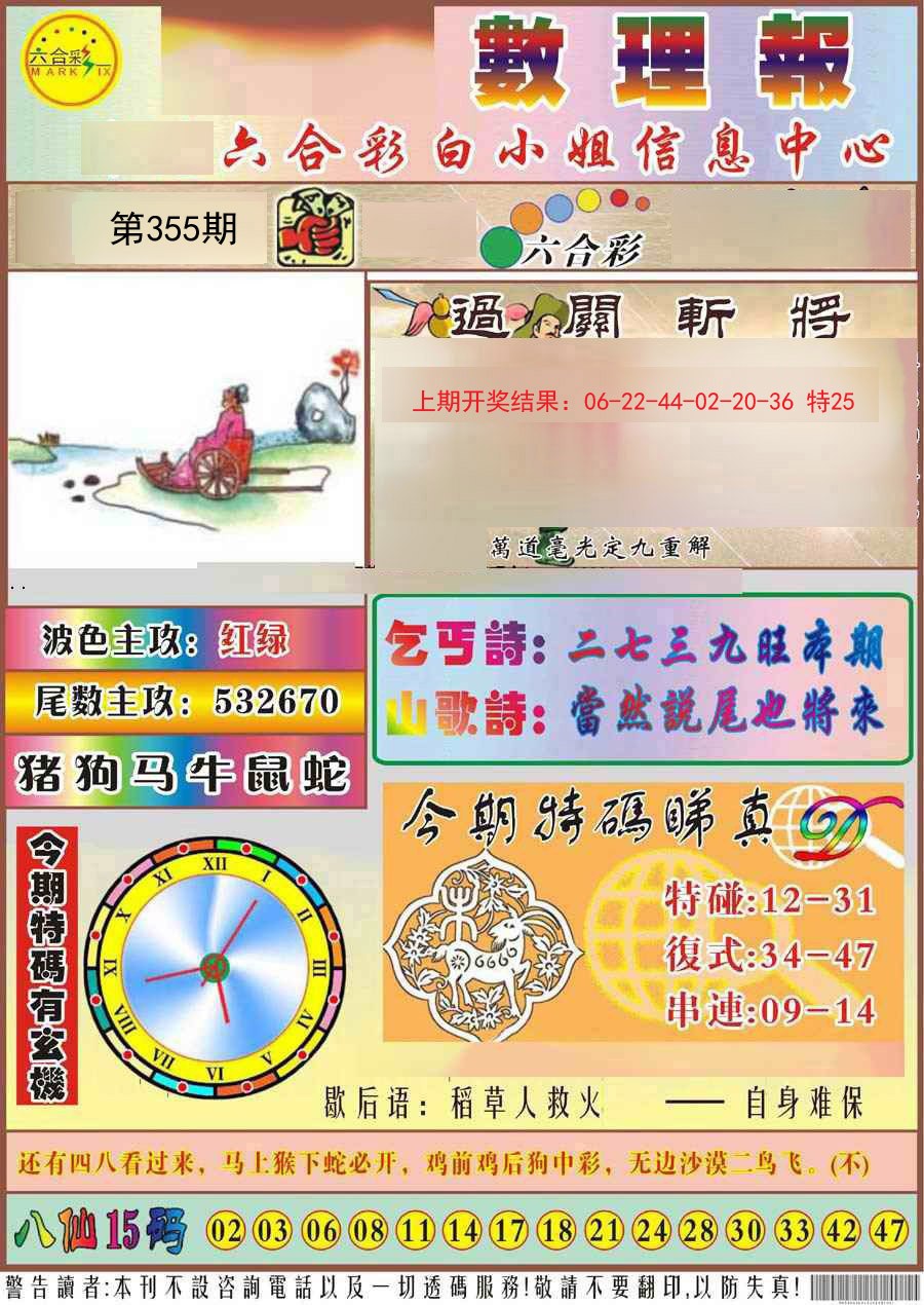 2024355期九龙数理报