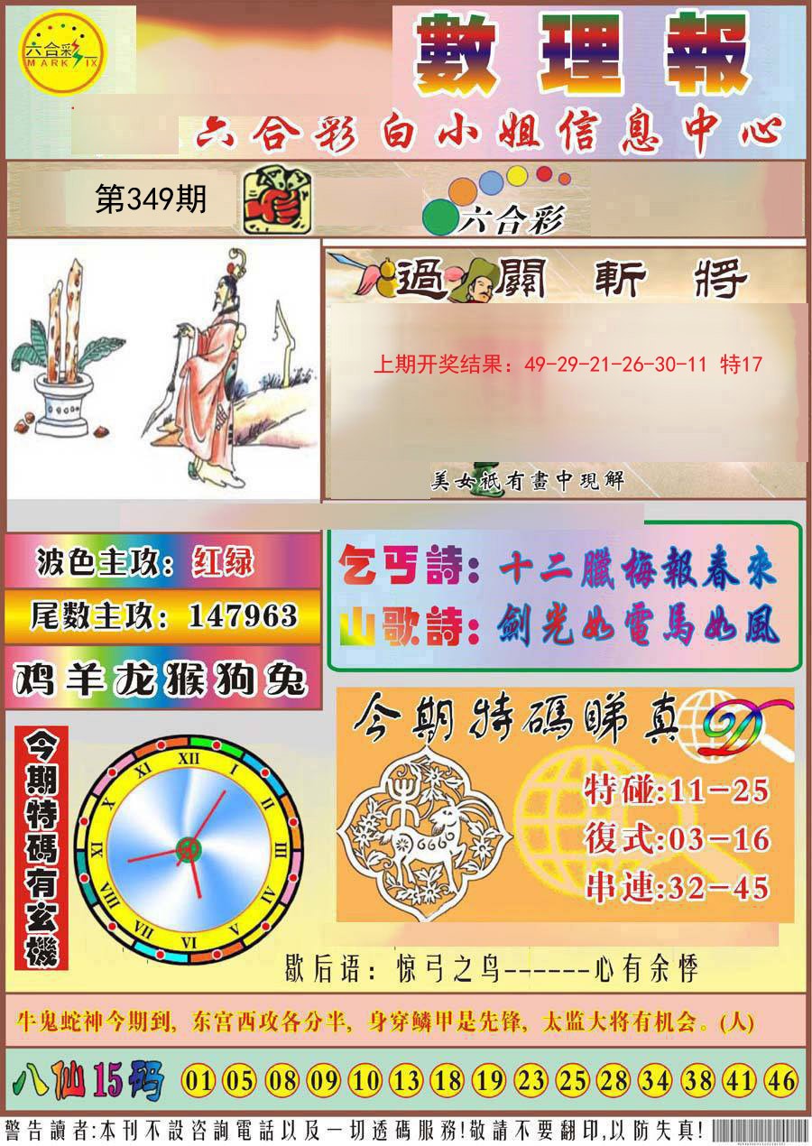 2024349期九龙数理报
