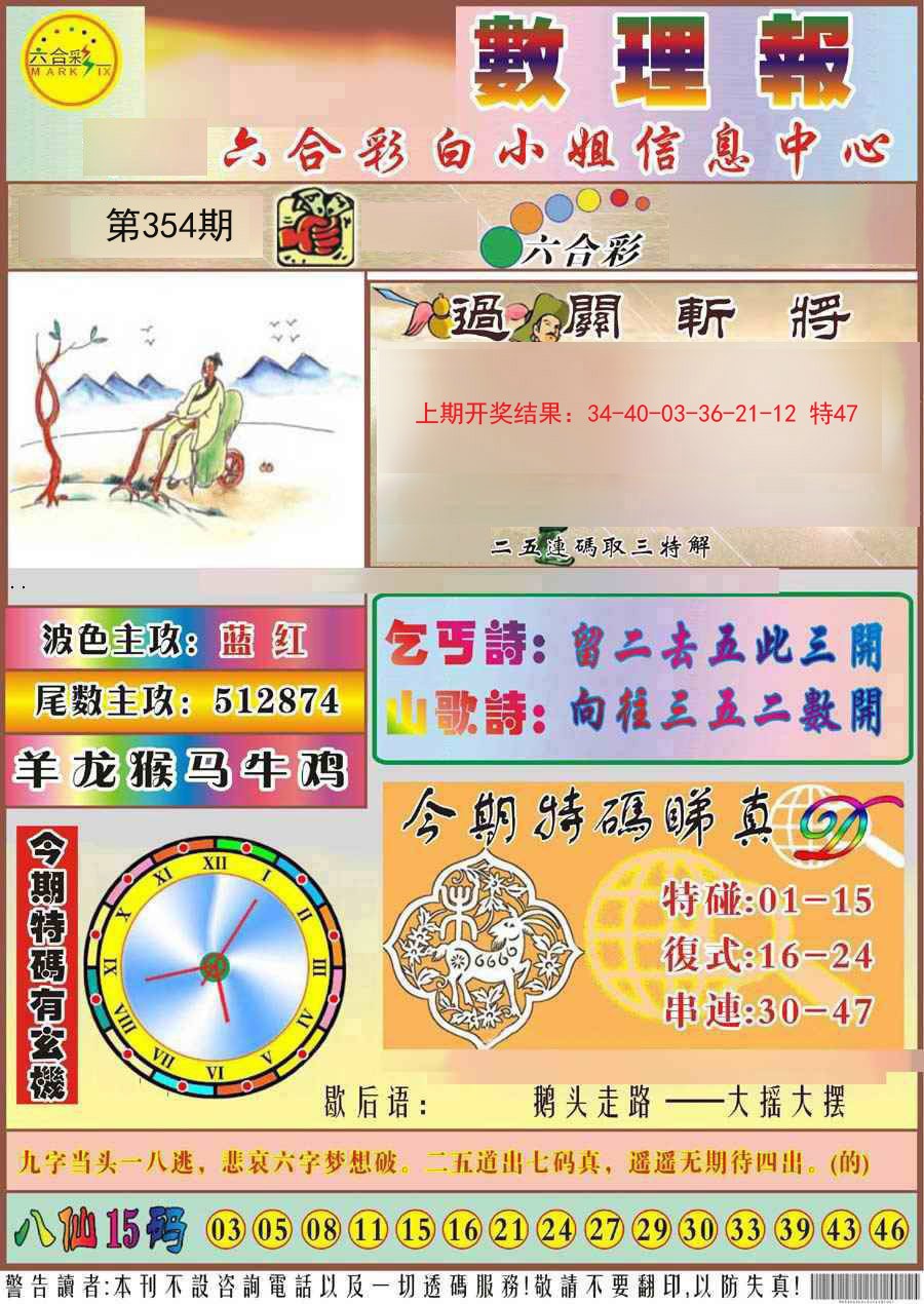 2024354期九龙数理报