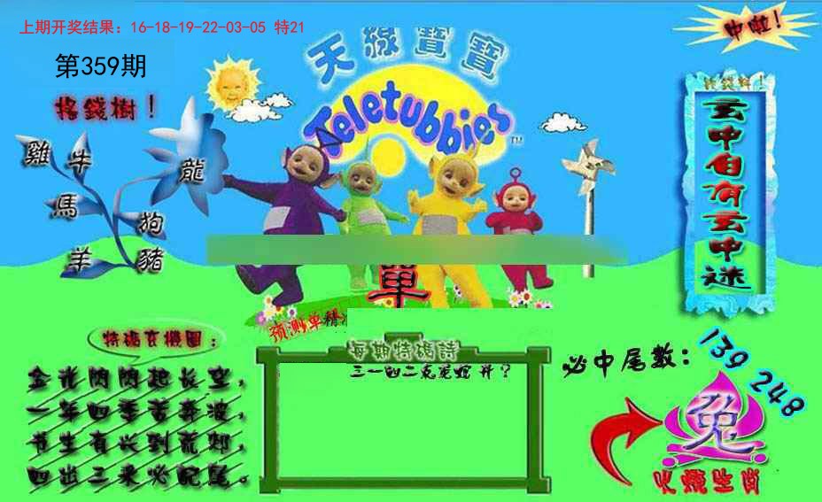 2024359期宝宝特码图