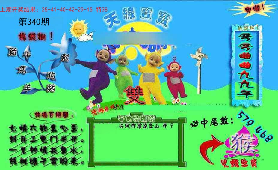 2024340期宝宝特码图