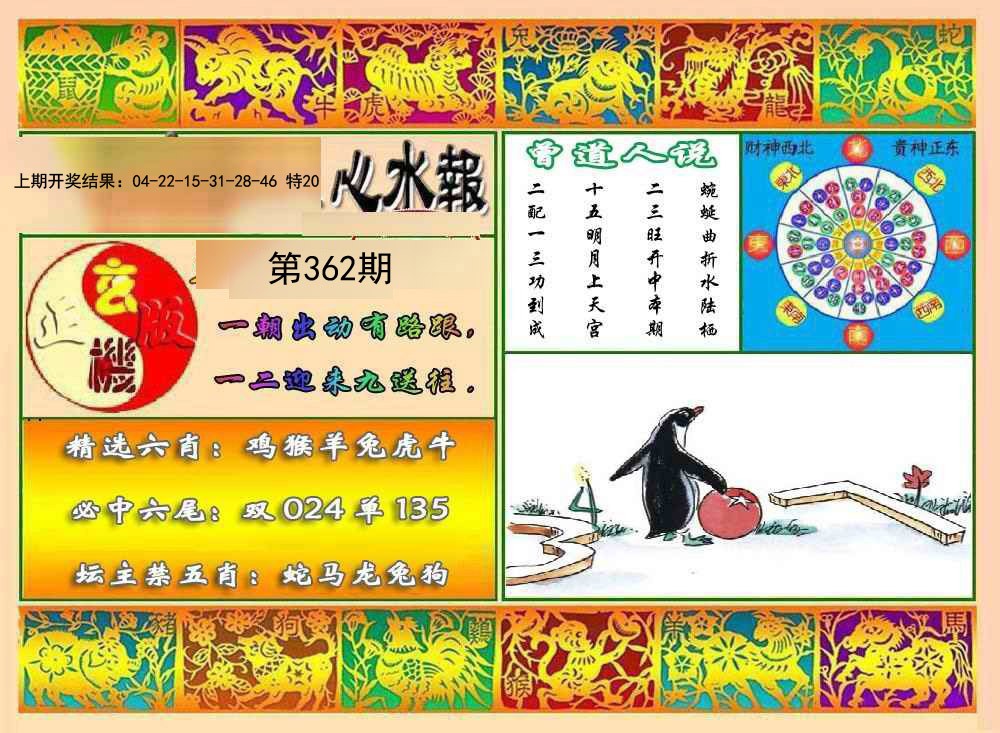 2024362期九龙心水报