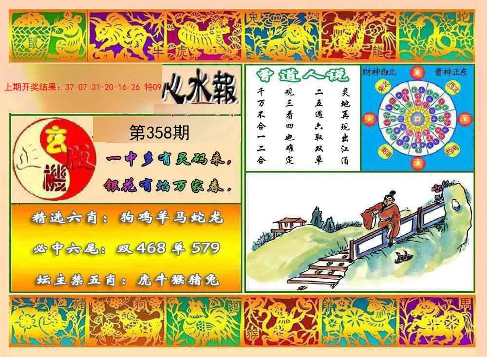 2024358期九龙心水报