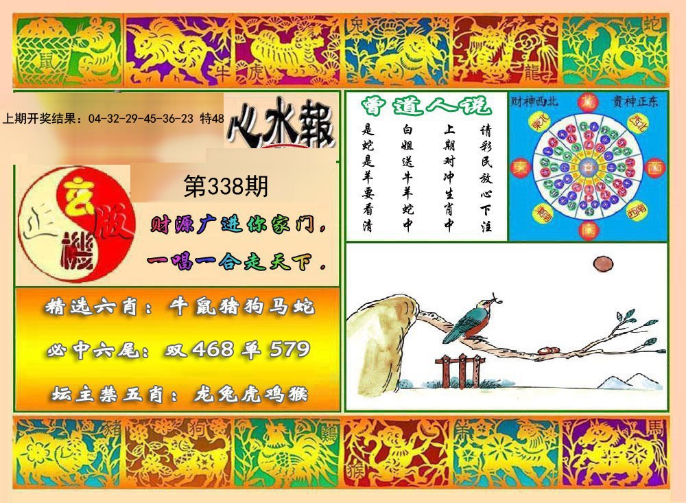 2024338期九龙心水报