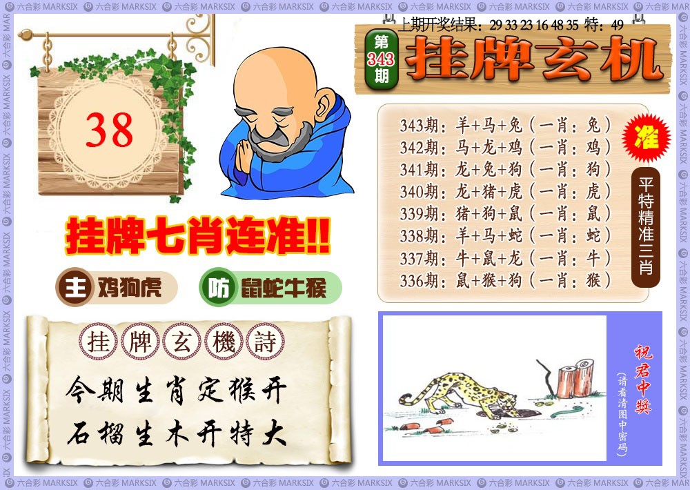 2024343期挂牌玄机