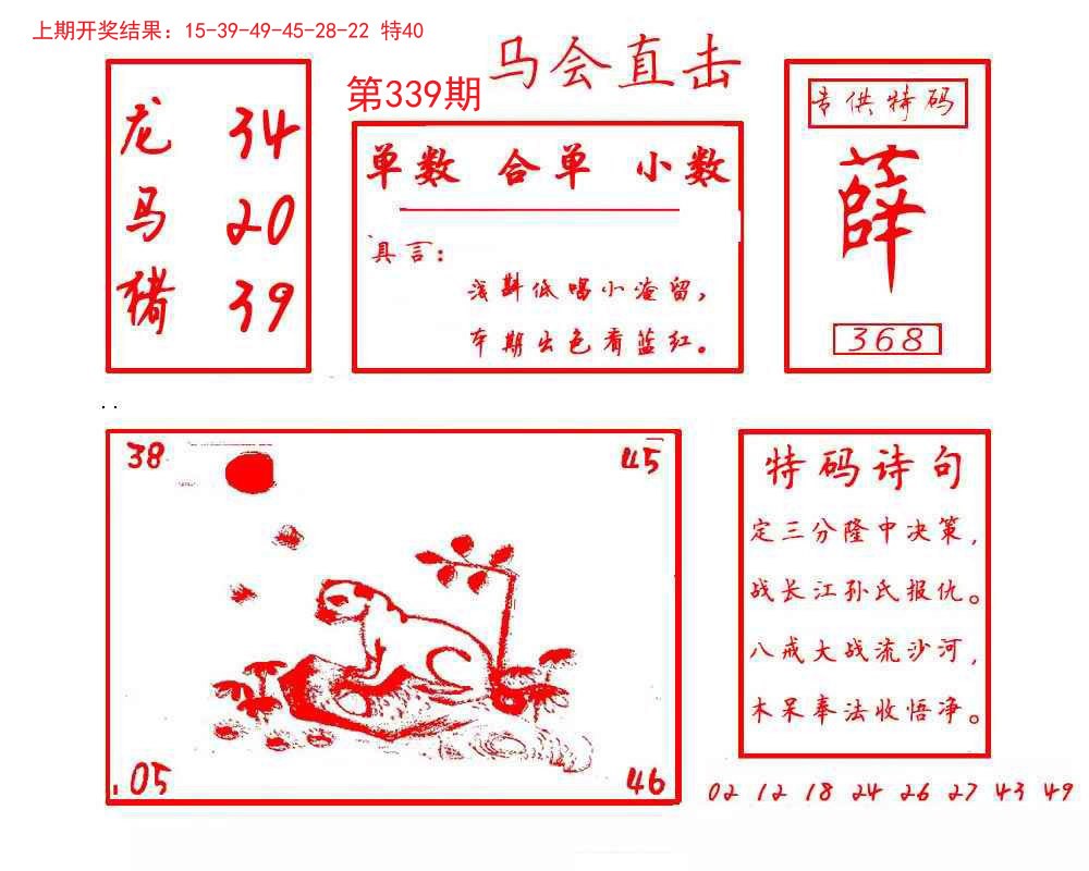 2024339期马会直击