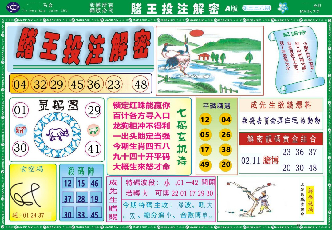 2024338期赌王投注解密