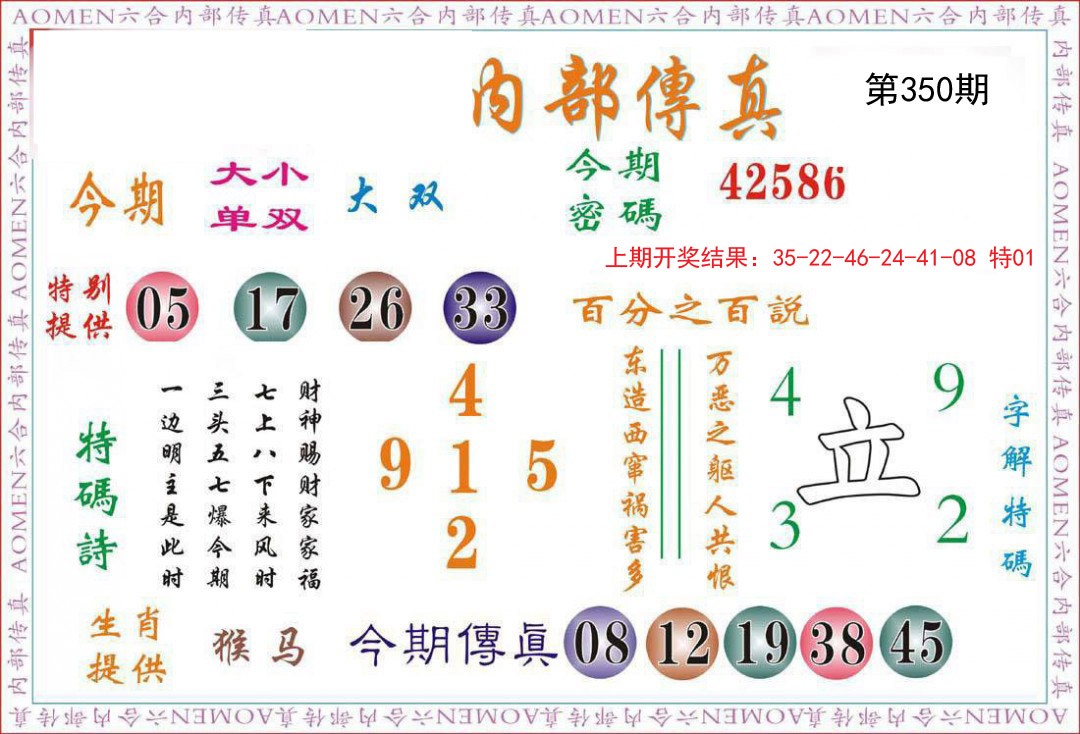 2024350期内部传真