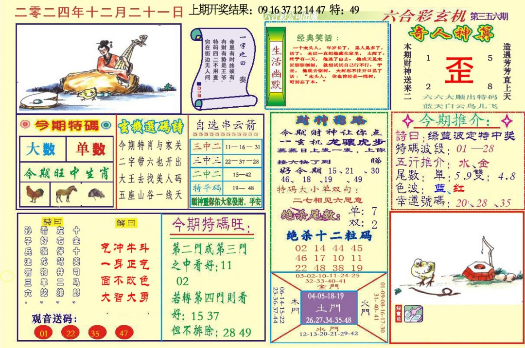 2024356期六合玄机