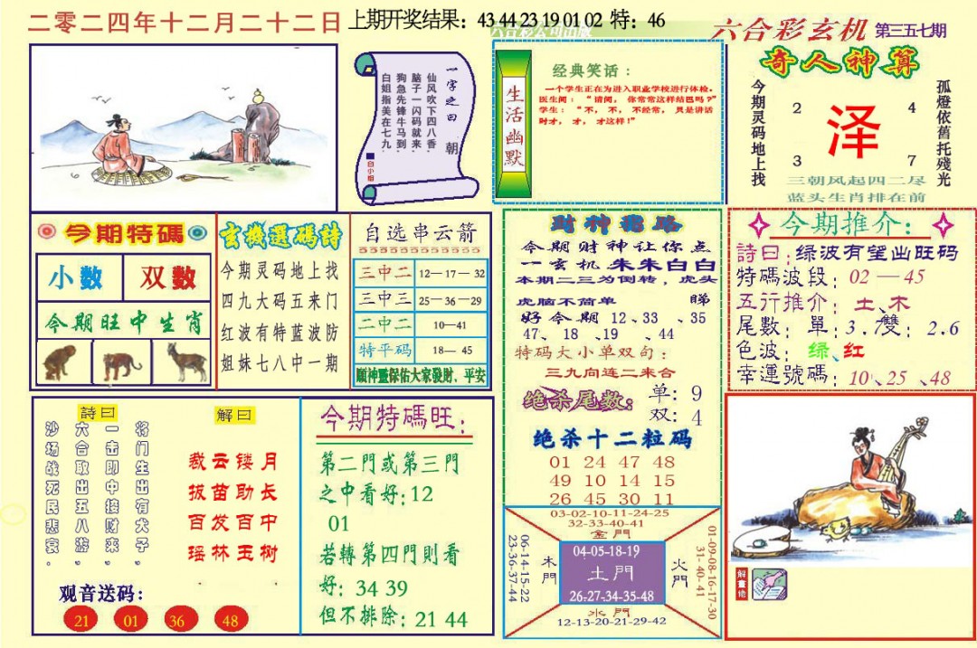 2024357期六合玄机