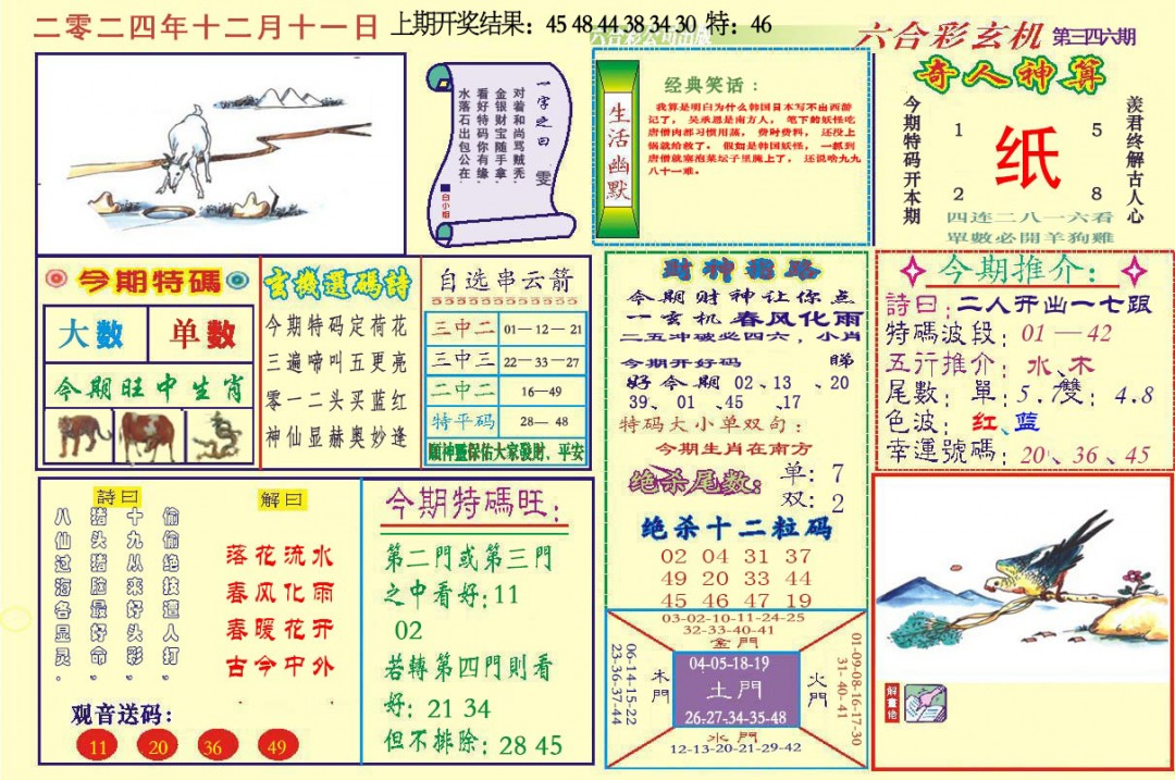 2024346期六合玄机
