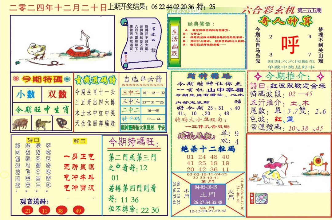 2024355期六合玄机