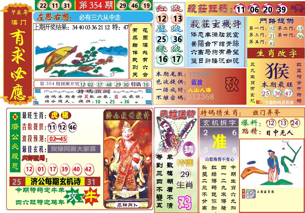 2024354期118有求必应
