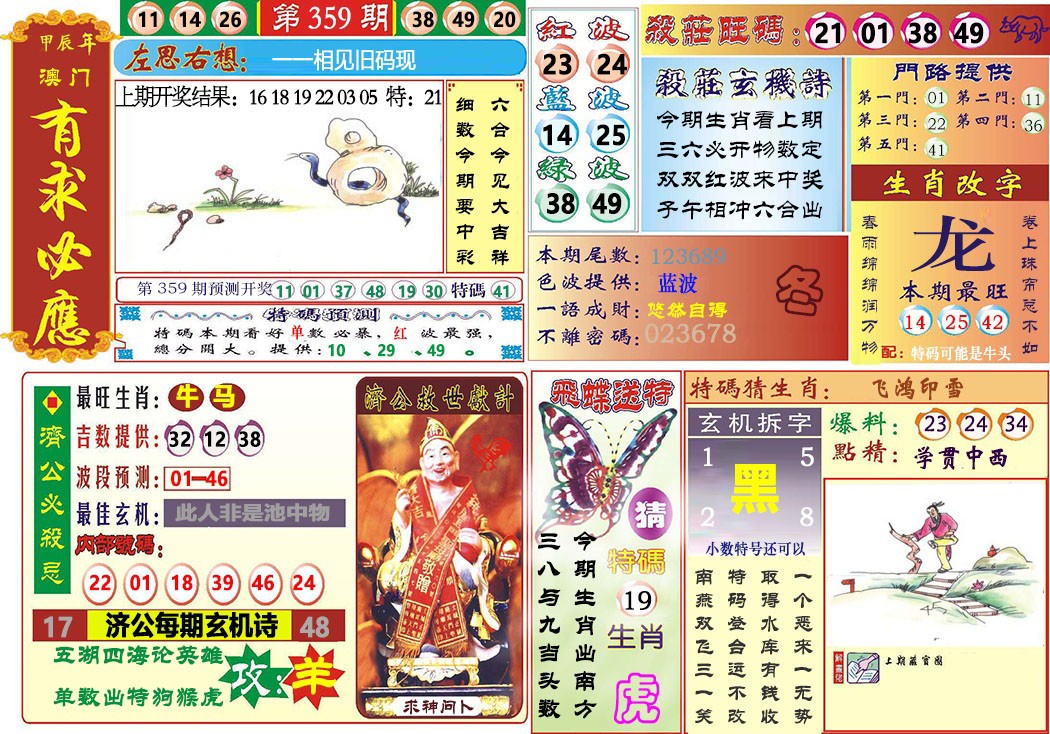 2024359期118有求必应