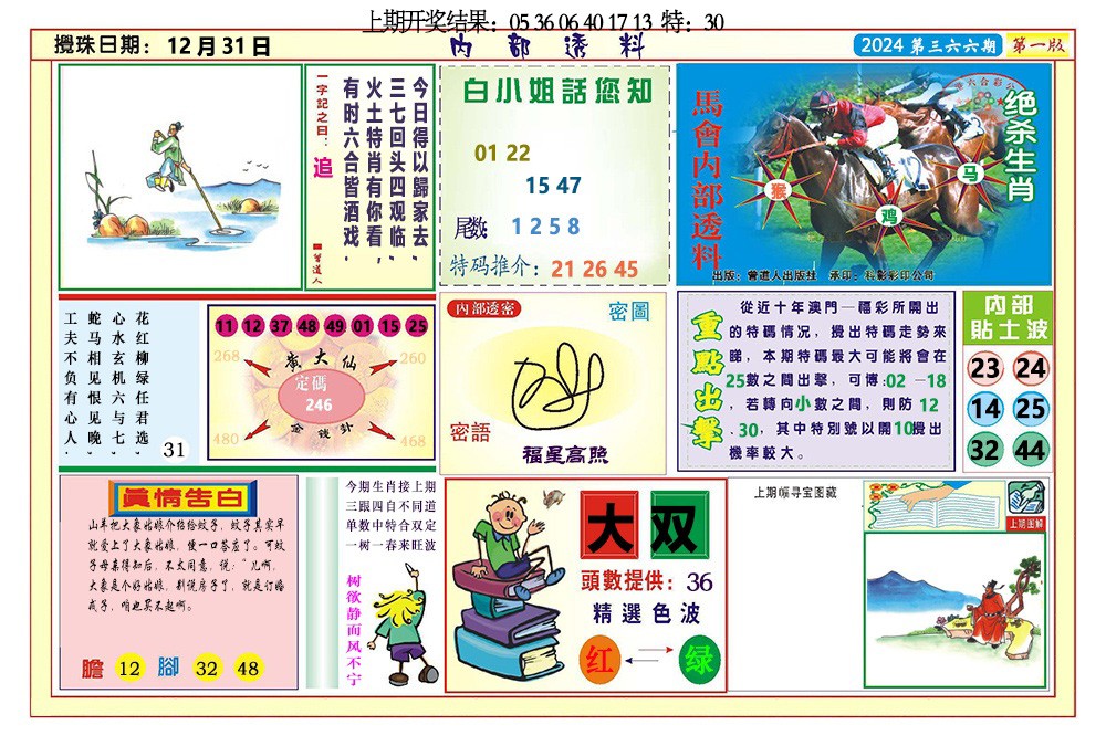 2024366期内部透料A