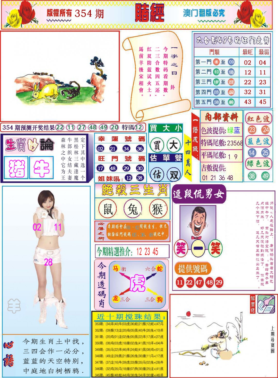 2024354期118赌经
