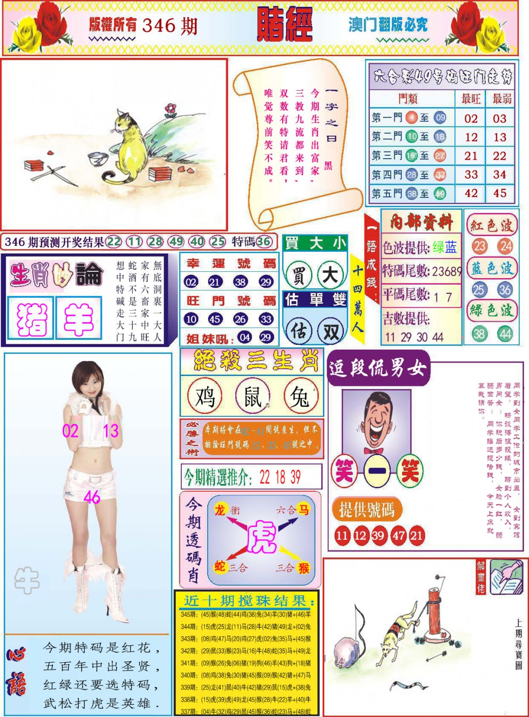 2024346期118赌经