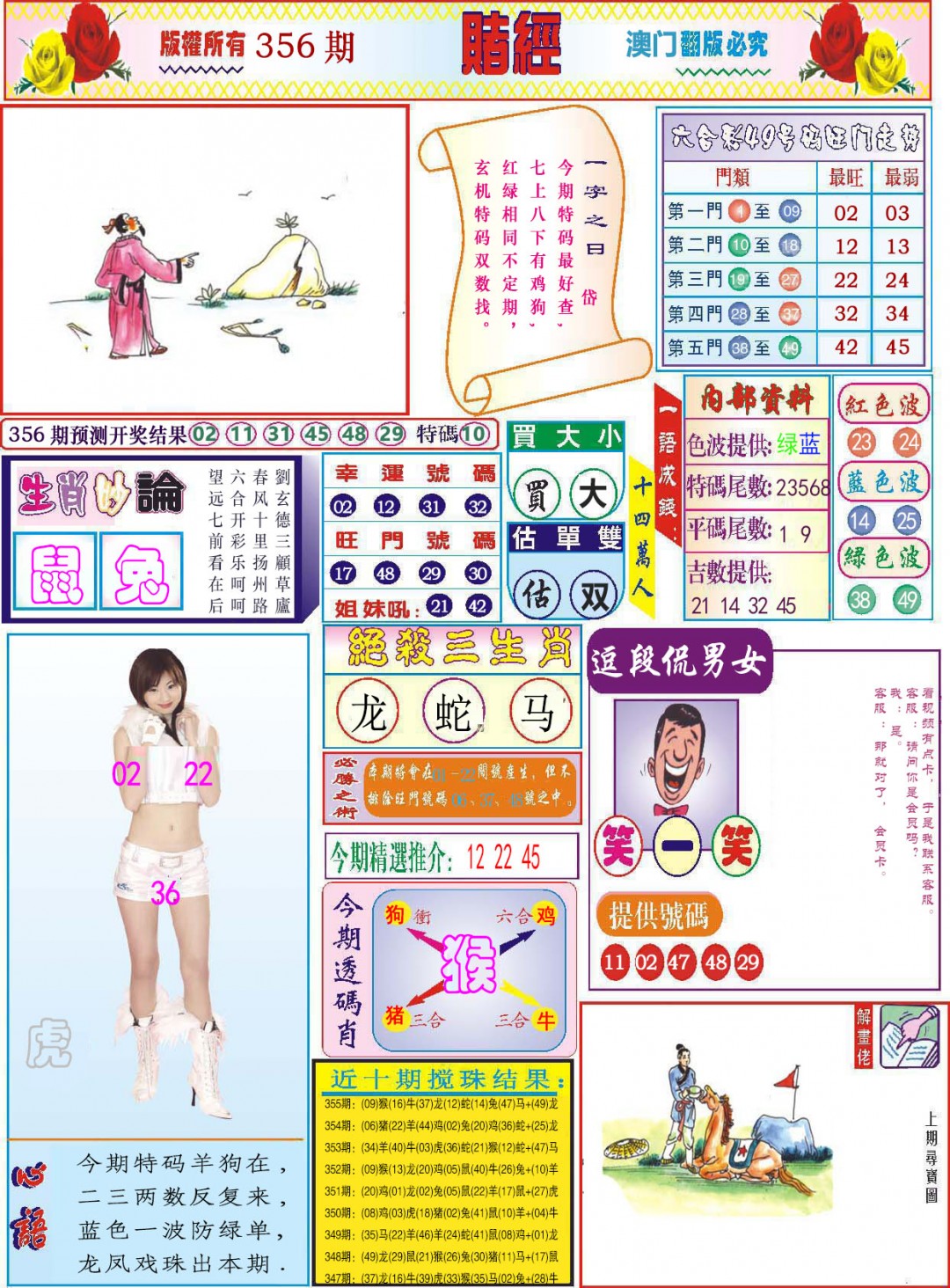 2024356期118赌经