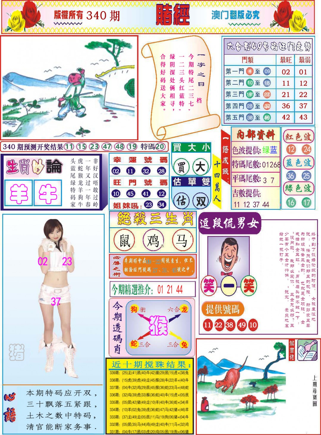 2024340期118赌经