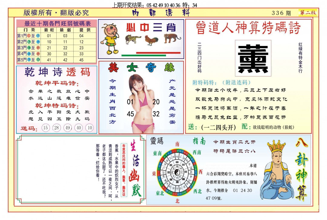 2024336期内部透料B
