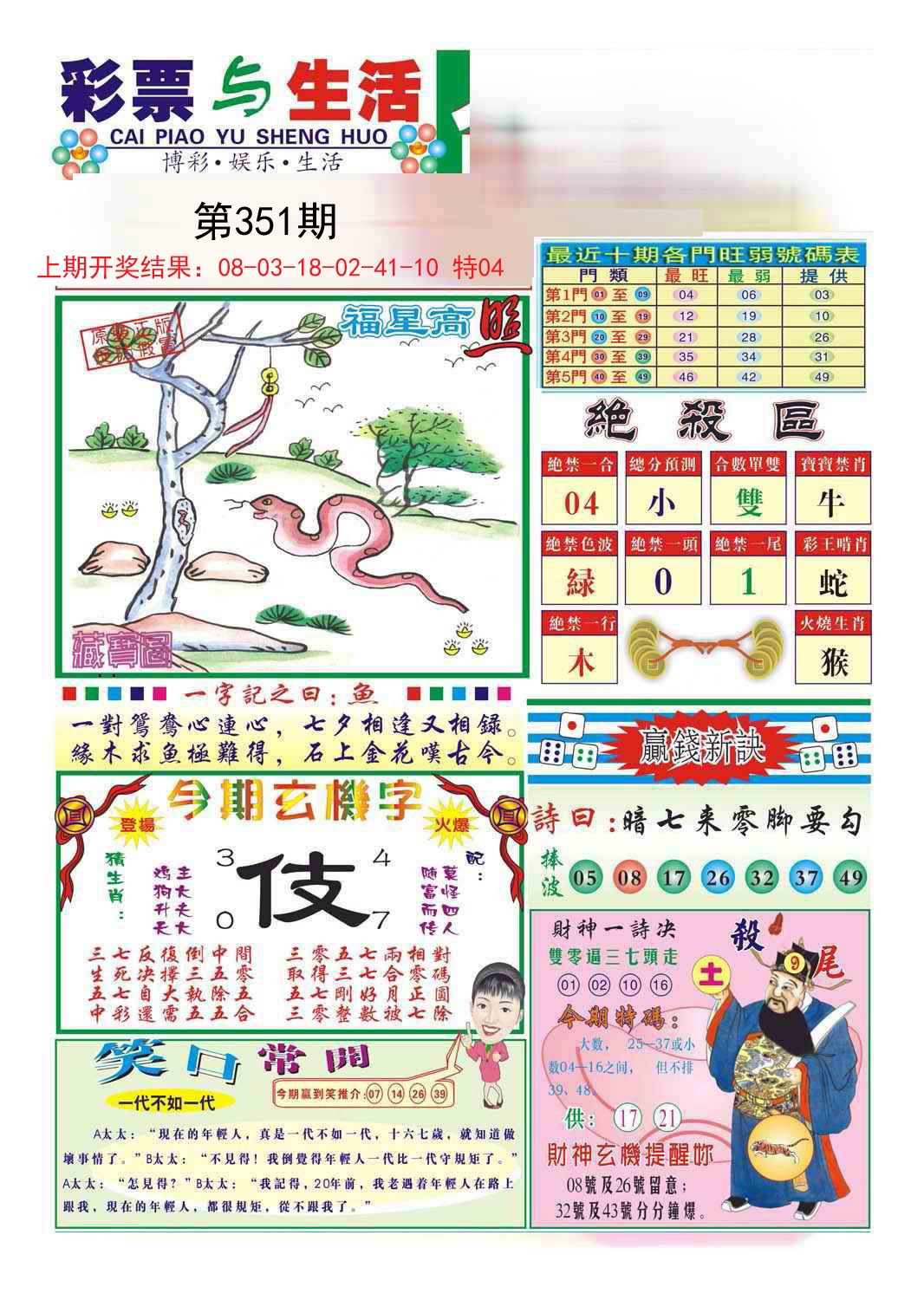 2024351期合众赌经A