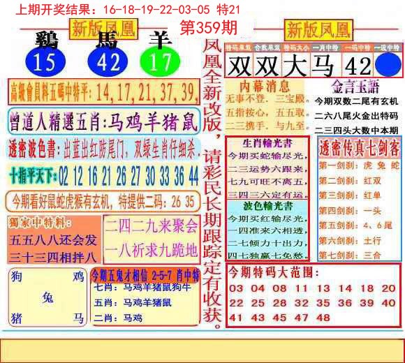 2024359期二代凤凰报