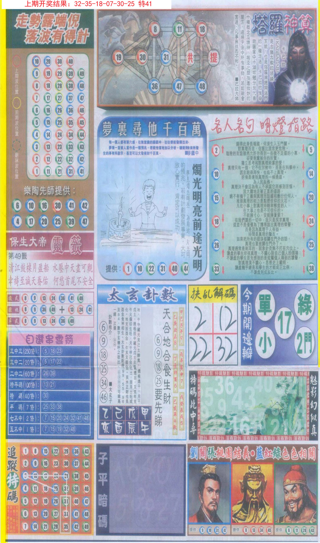 2024347期新报跑狗-2(背面)