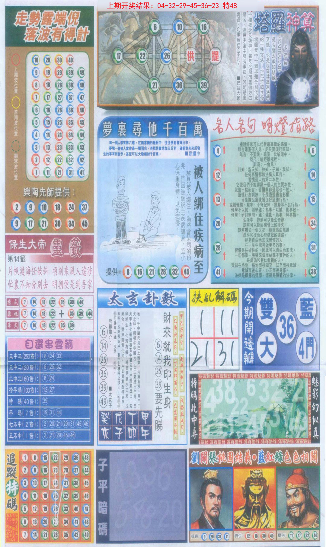 2024338期新报跑狗-2(背面)