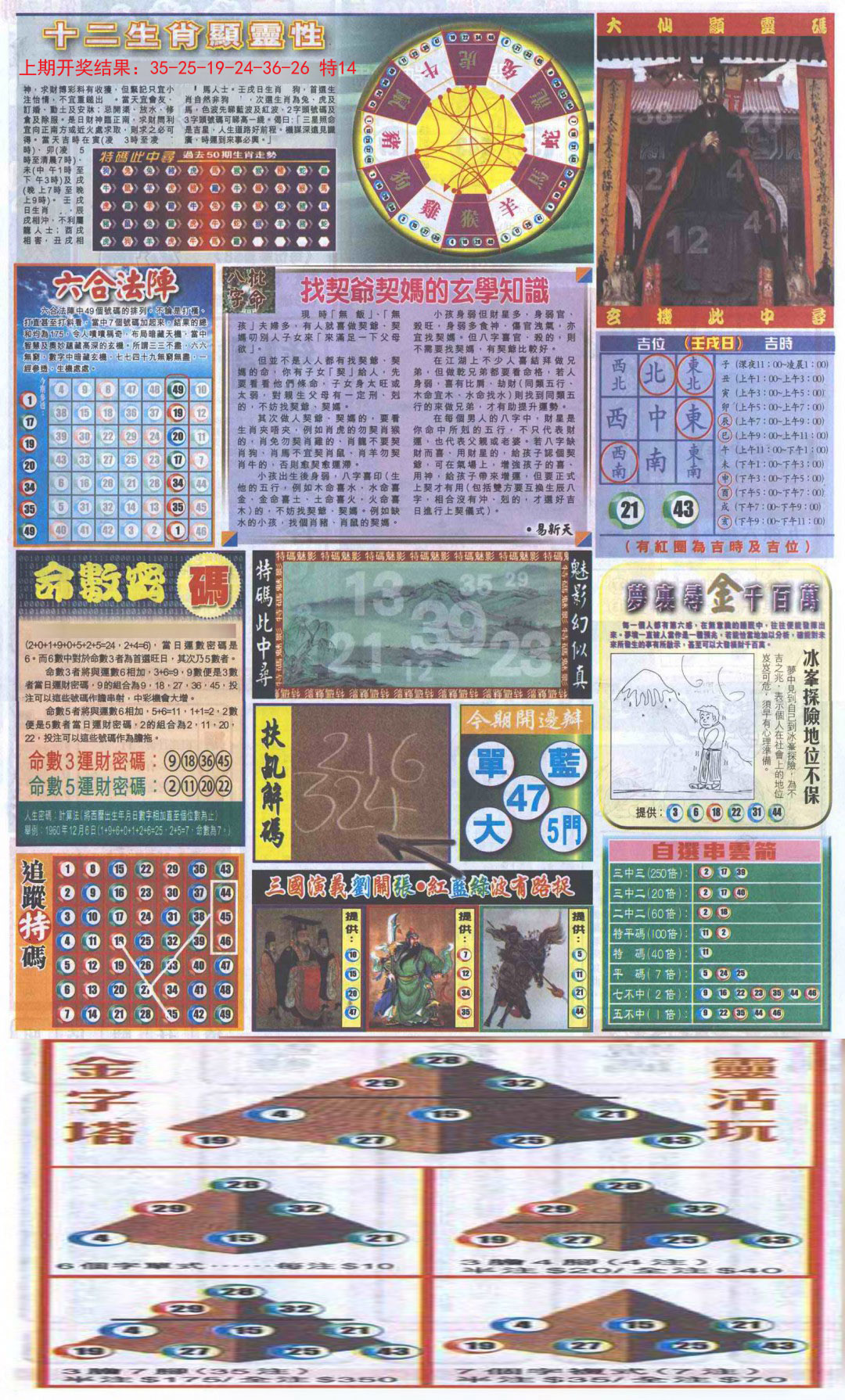 2024361期新报跑狗-2(背面)
