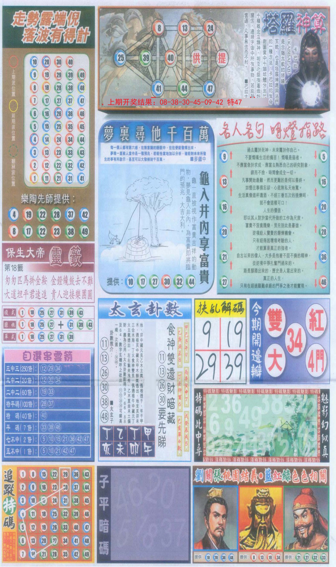 2024341期新报跑狗-2(背面)