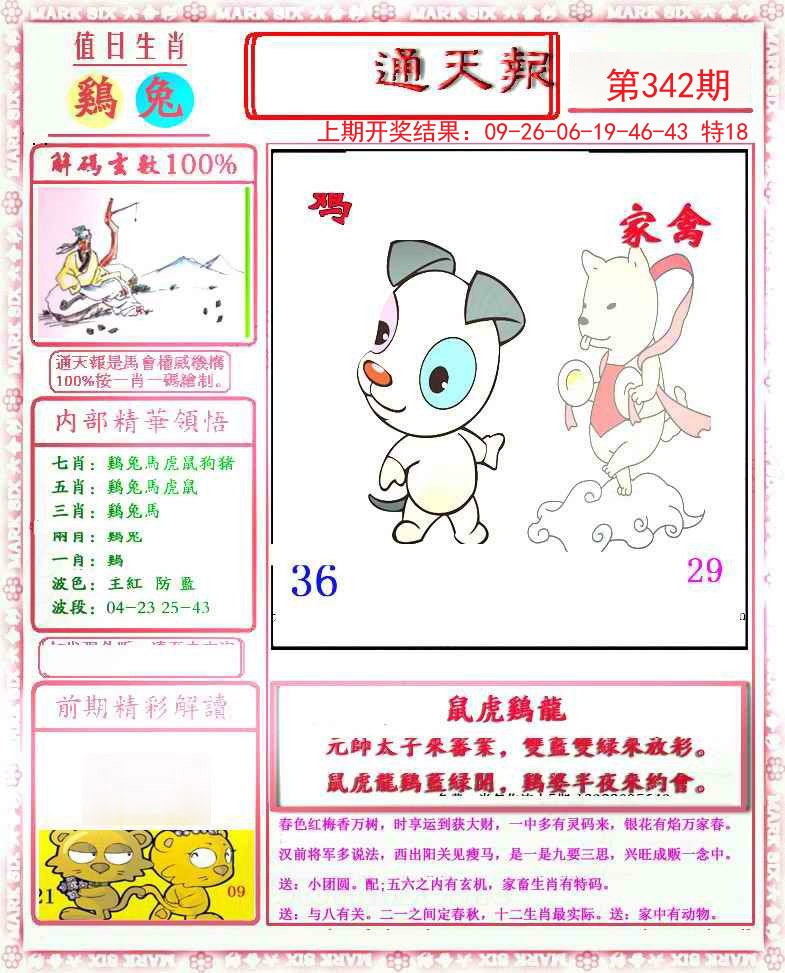 2024342期小喜通天报