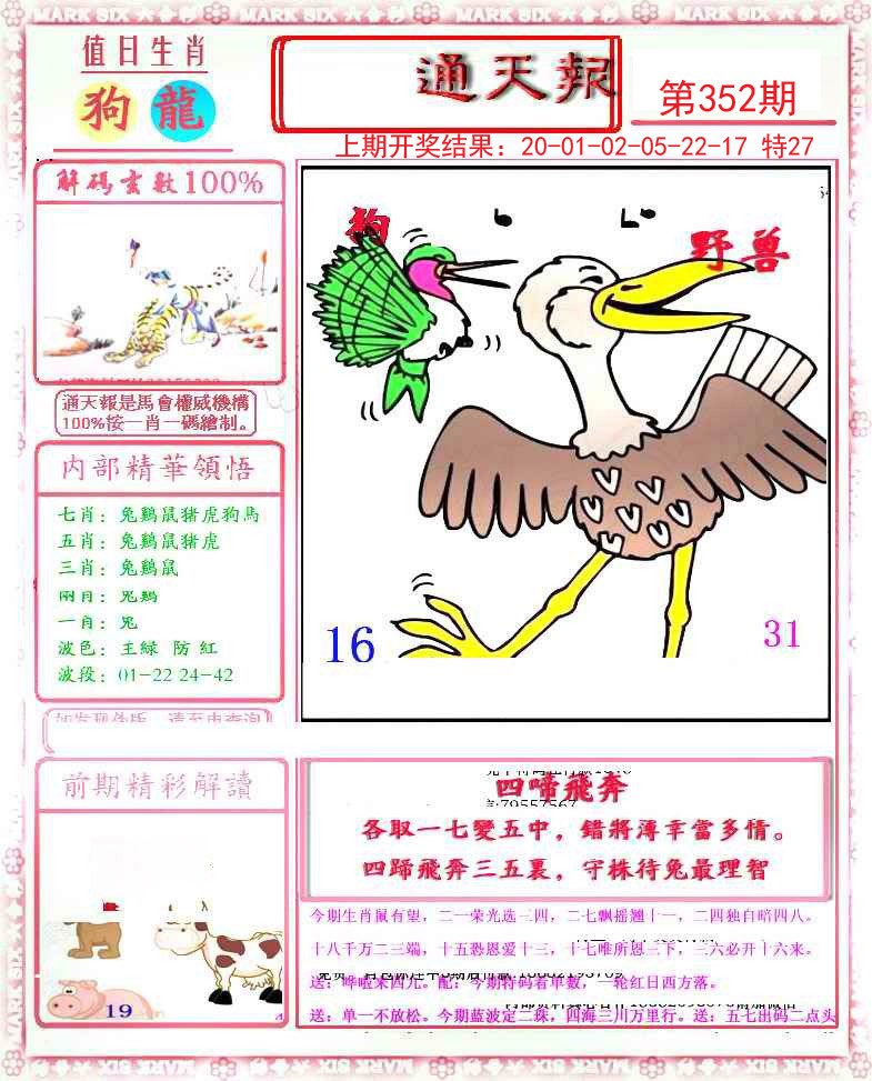 2024352期小喜通天报