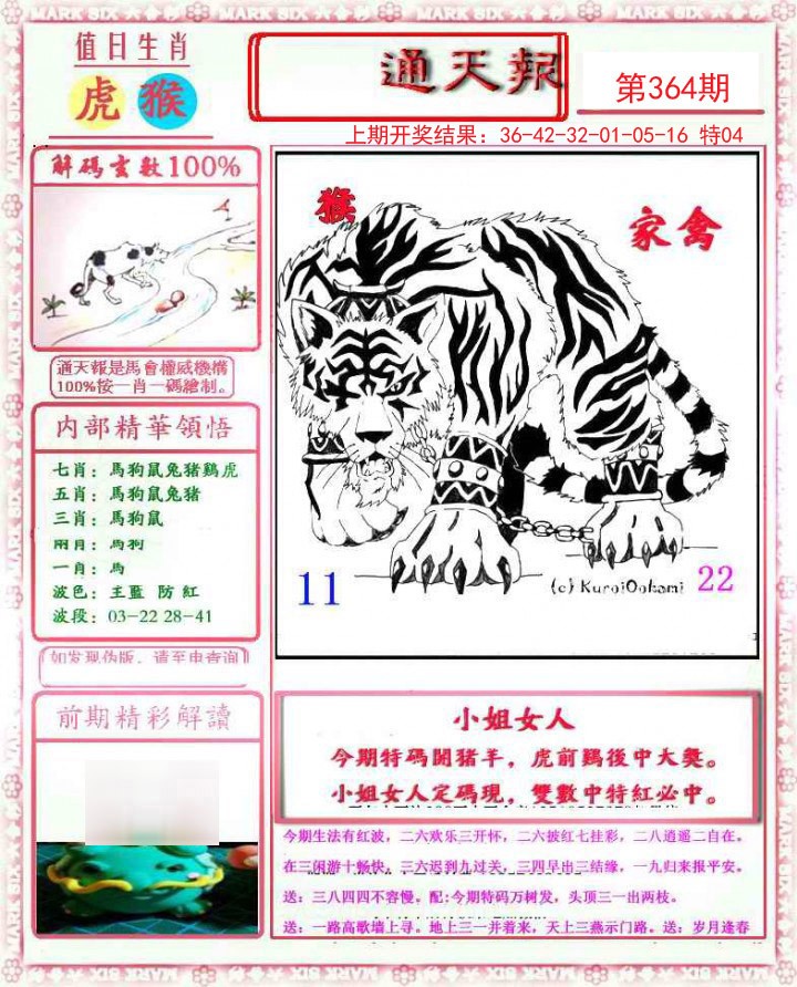 2024364期小喜通天报