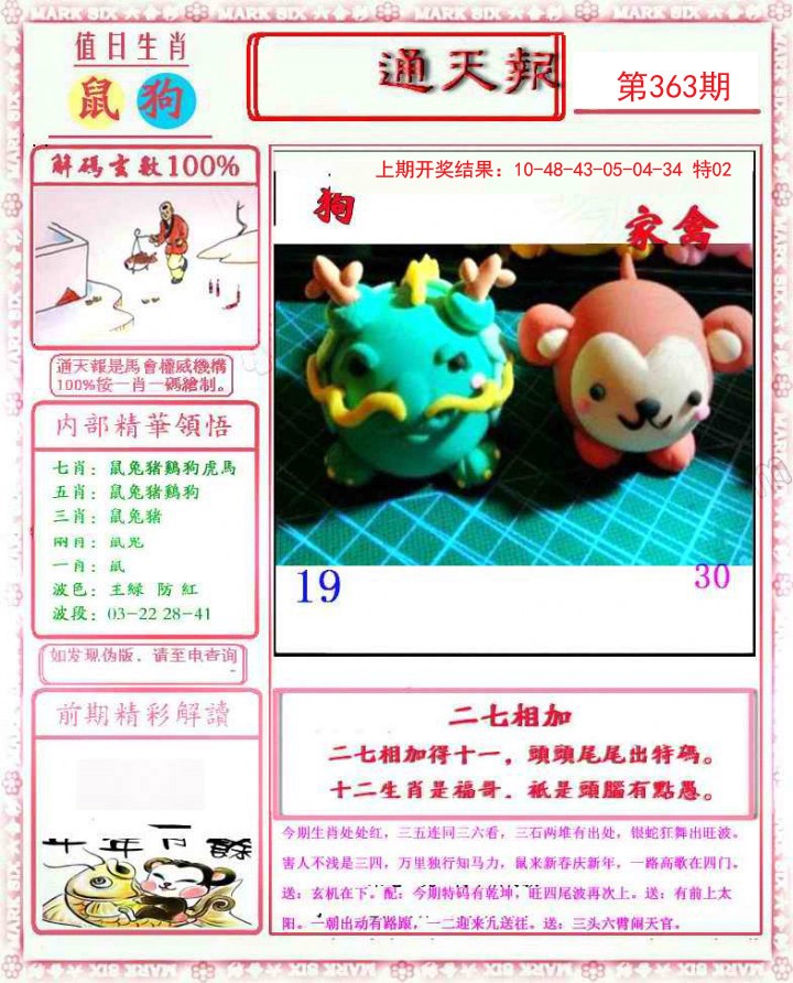 2024363期小喜通天报