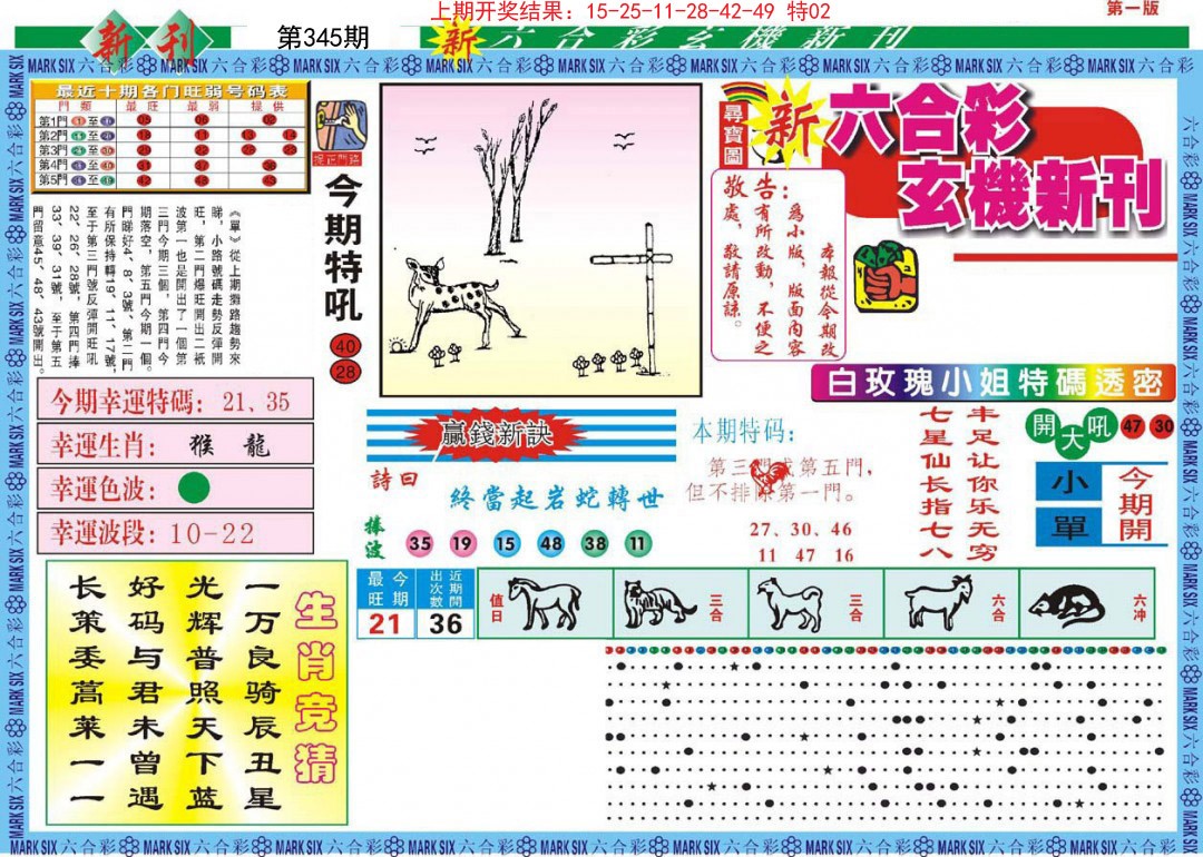 2024345期新六合彩特码新刊A