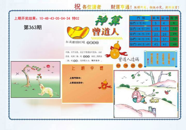 2024363期4-神算