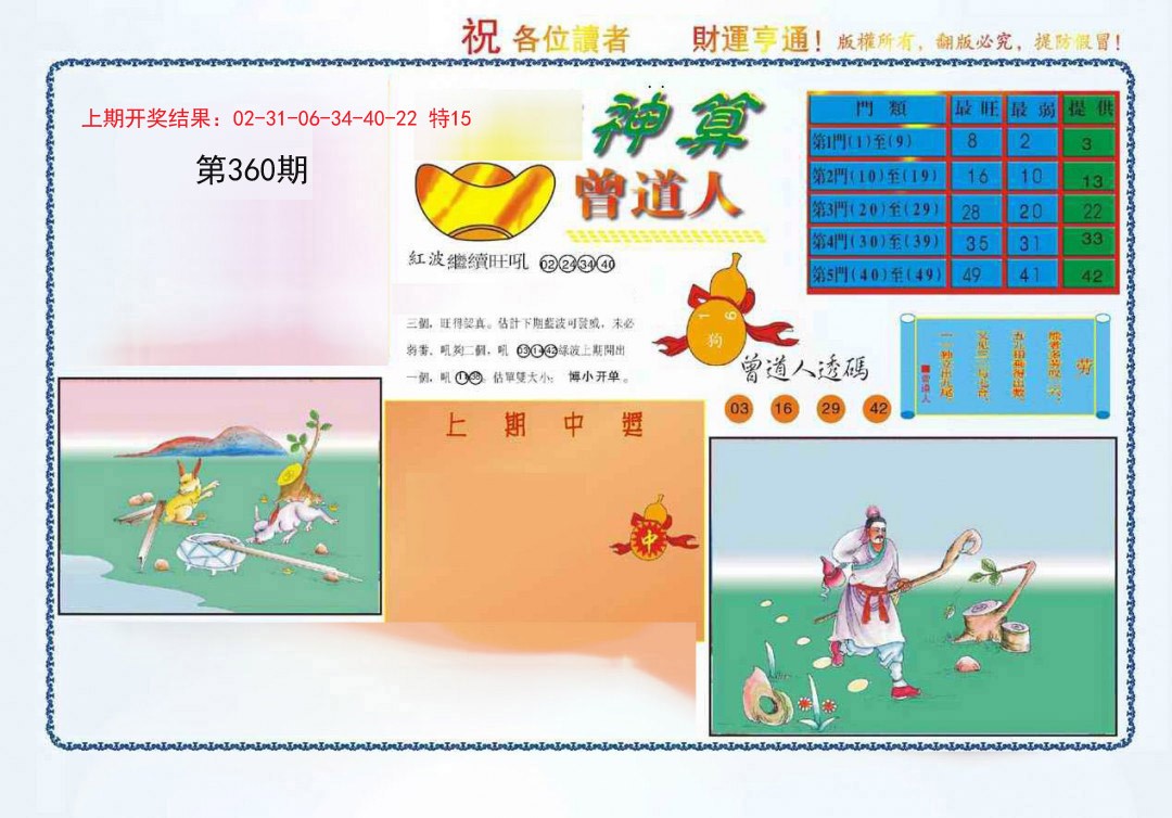 2024360期4-神算