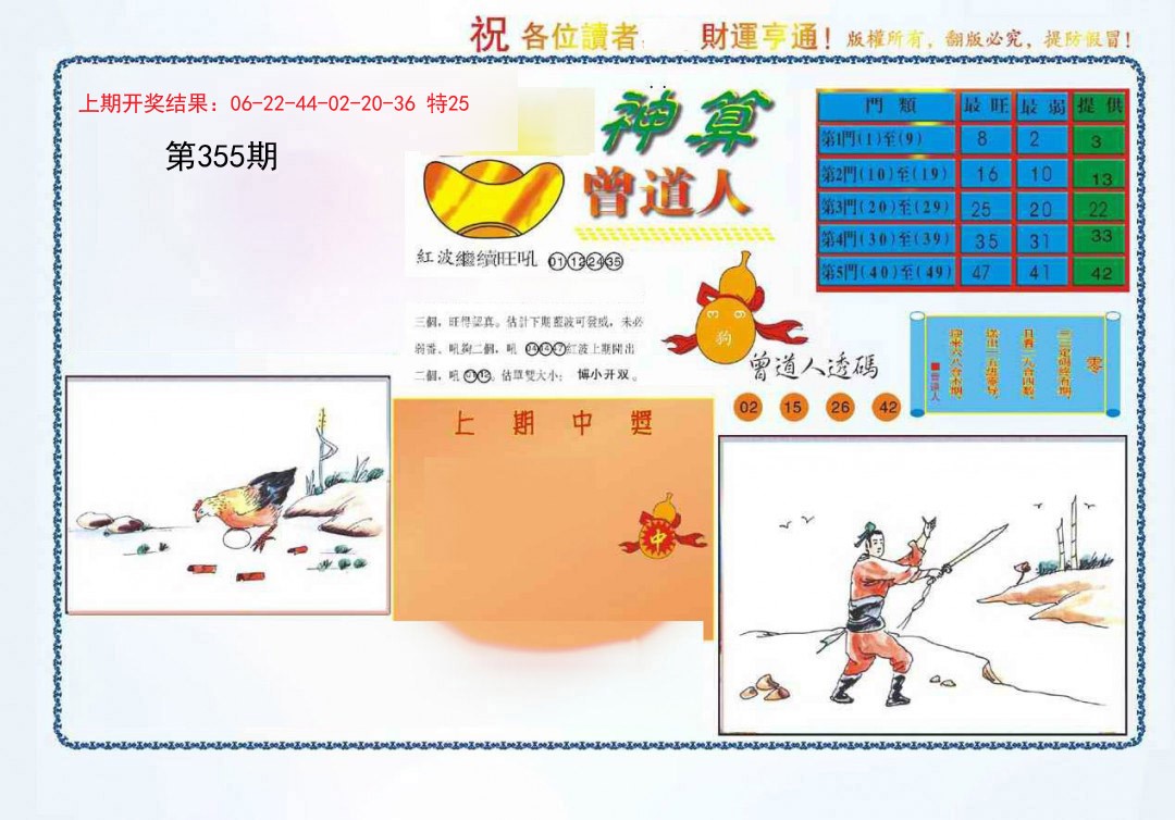 2024355期4-神算