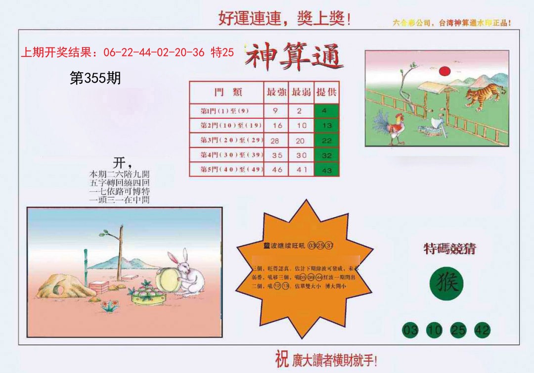 2024355期4-台湾神算