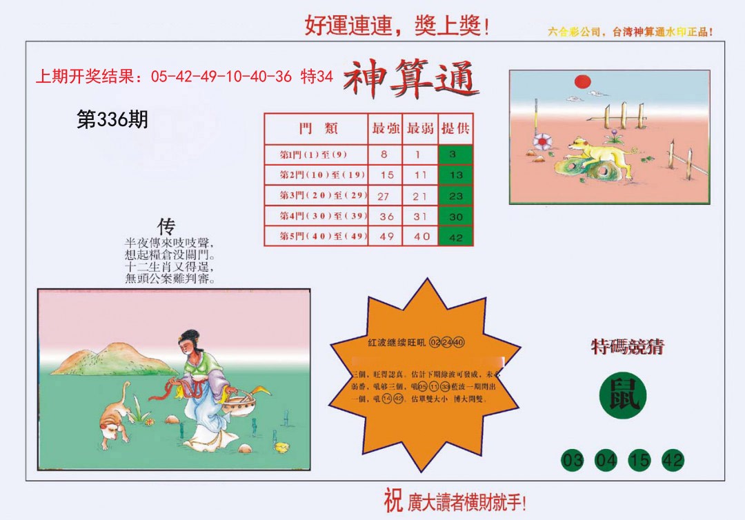 2024336期4-台湾神算
