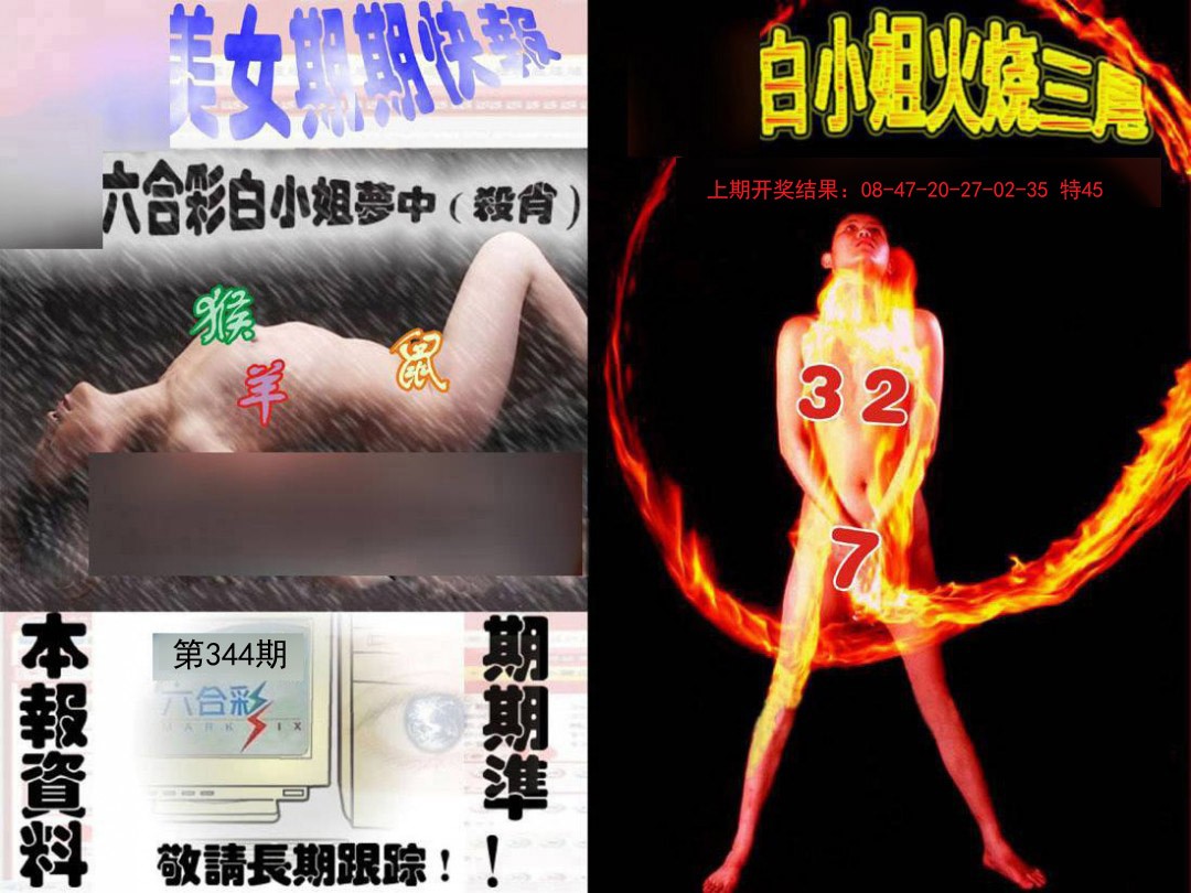 2024344期环球美女特码报