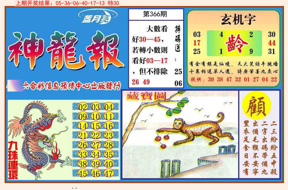2024366期神龙报