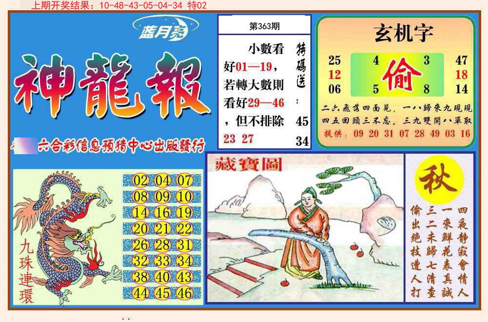 2024363期神龙报