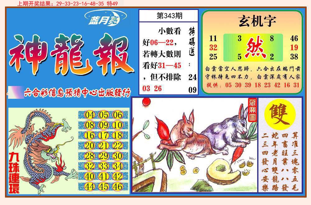 2024343期神龙报