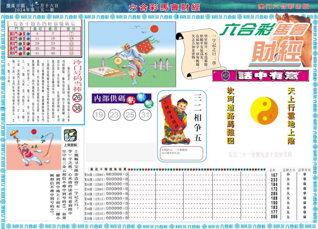 2024351期马会财经A