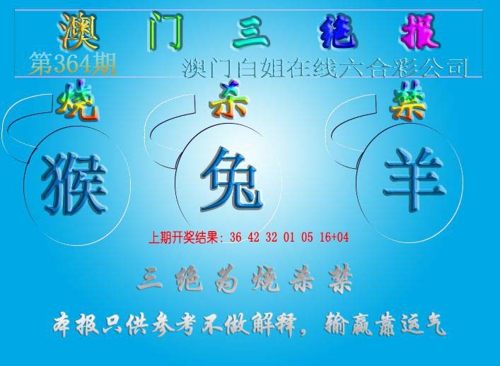 2024364期三绝报（新版）