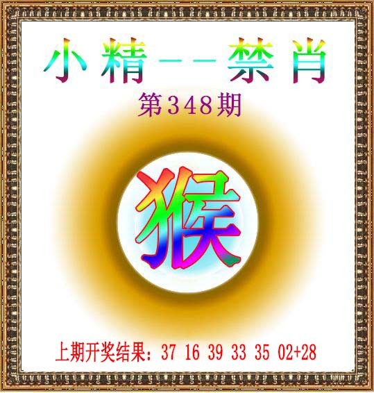 2024348期小精禁肖